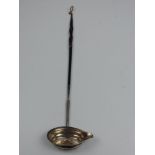 Sterling Silver Toddy Ladle Set with German Gold Coin '10 Thaler' 1801