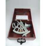 Wood Cased Sextant - Carl Zeiss Jena