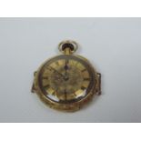 Hallmarked 18ct Gold Pocket Watch - 27 grams