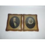 Pair of Gilt Framed Prints - Portraits