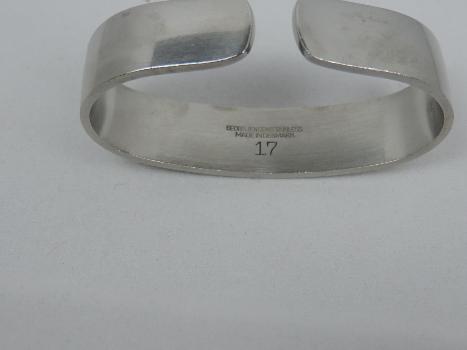 4x Georg Jensen Napkin Rings in Original Box - Image 4 of 4