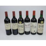 6x Bottles of Wine - Claret etc. To Include: Chateau Prevost, Chateau Guibeau and Chateau St Jacques