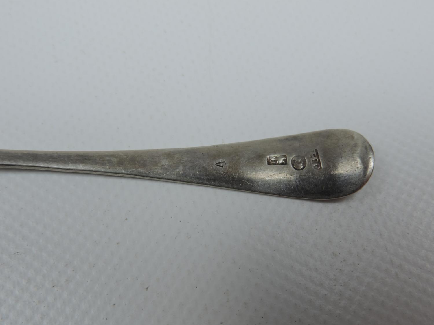 Pair of Sheffield Silver Spoons and Georgian Silver Spoon With Engraved Decoration - 45 grams - Image 6 of 8