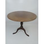 Circular Tilt Top Dining Table