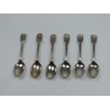 Set of 6x Silver Teaspoons - London Hallmarked - 180 grams