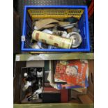 2x Boxes of Misc - China & Miniature Trophies