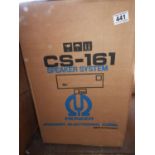 Boxed Pioneer CS-161 Speaker System