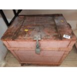 Vintage Wooden Trunk