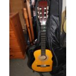 Acoustic Guitar and Stand