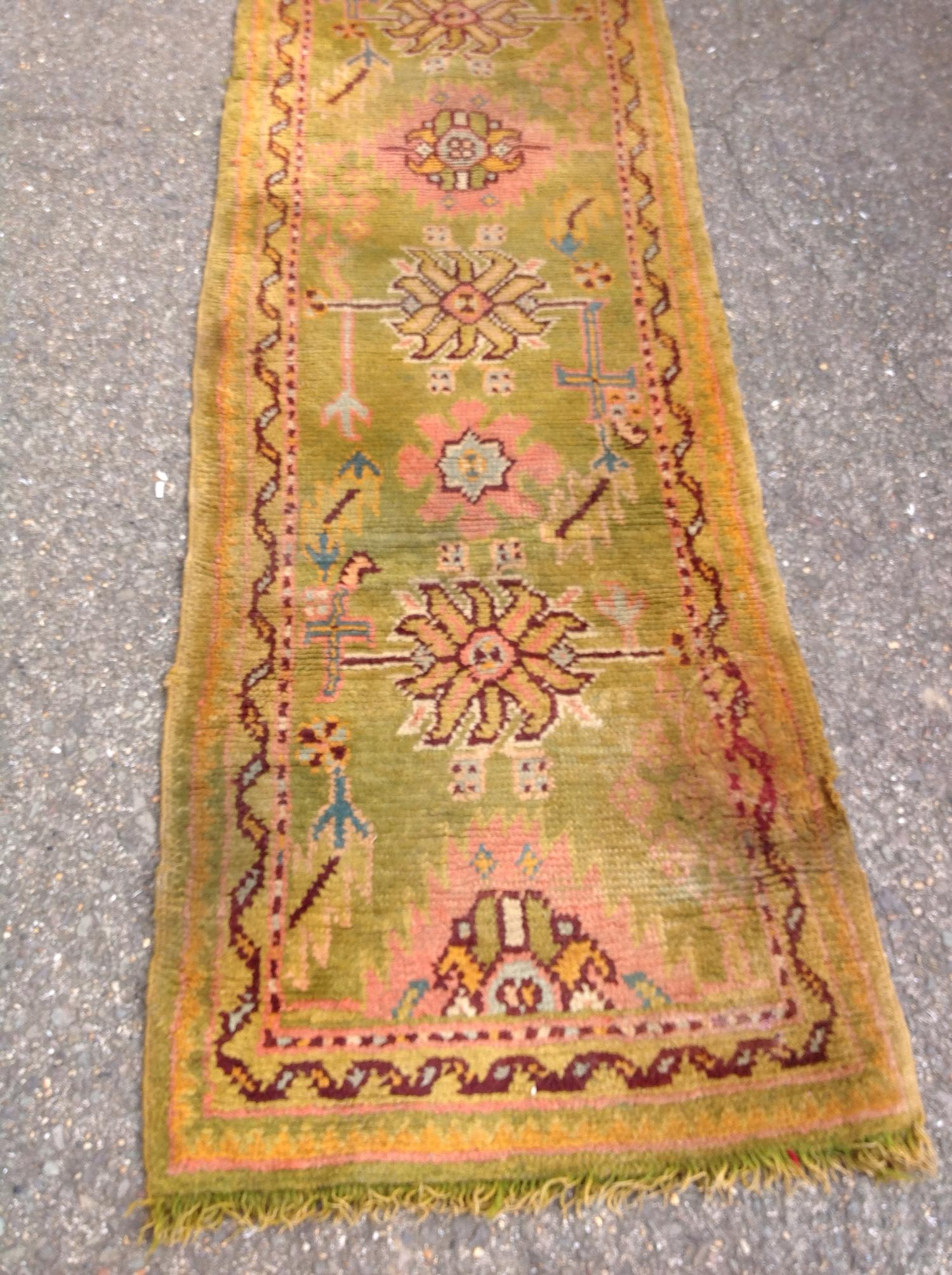 Hand Knotted Hall Runner