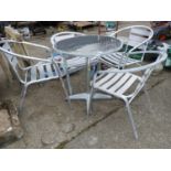 Bistro Garden Table and 4x Chairs