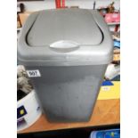 Plastic Swing Bin and Contents