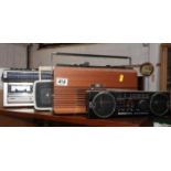4x Vintage Radios