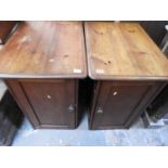 Pair of Pine Cupboards