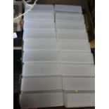 Quantity of New Lidded Plastic Storage Boxes