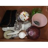 Box of China and Glassware