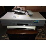 Philips VHS Player and Sky Box