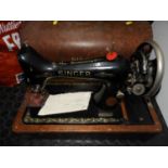 Wood Cased Sewing Machine