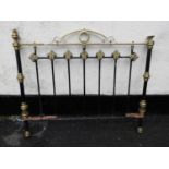 Brass and Iron Bed Head