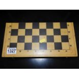 Draughts and Chess Set