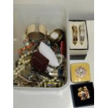 Quantity of Costume Jewellery, Watches etc