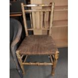 Rush Seated Chair