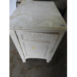 Painted Mahogany Pot Cupboard