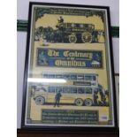 Framed Advertising Print