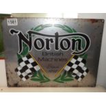 Metal Sign - Norton