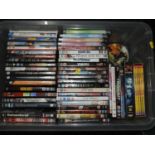 Box of DVDs