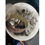 Plastic Bucket and Contents - Ironmongery