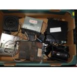 Box of Electricals - CB Radios etc