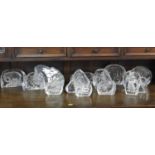 Large quantity of Dartington Paperweights