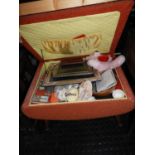 Sewing Box and Contents