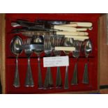 Lewis Rose & Co Stainless Steel Canteen of Cutlery