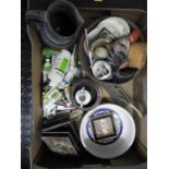 Box of Misc - China, Artists Paints etc