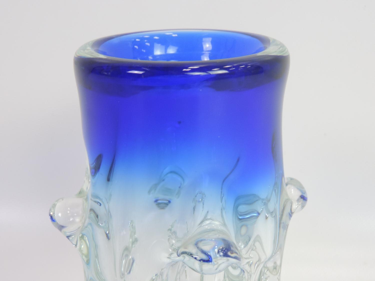 Murano Glass Vase - 7" High - Image 2 of 3