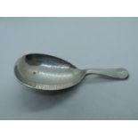 Silver Caddy Spoon - 21gms