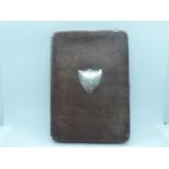 Chester Silver Mounted Wallet and Contents - Stamps