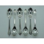 Set of 6x Sheffield Silver Spoons - 45gms