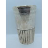 London Silver Beaker - 167gms - 5" High