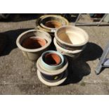 Large Quantity of Garden Planters