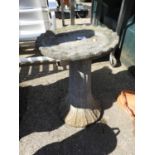 Concrete Garden Bird Bath