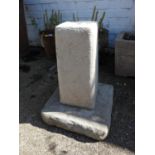 Concrete Garden Pedestal