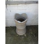 Plastic Chimney Garden Planter