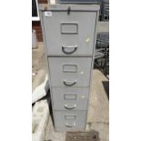 Four Drawer Metal Filing Cabinet