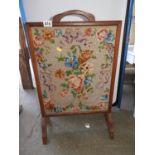 Tapestry Fire Screen