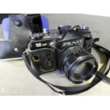 Vintage Zenit Camera in Case