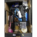 Box of Misc - Shaving Mirror etc