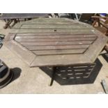 Wooden Drop Flap Garden Table